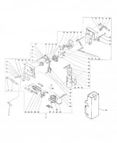 Zaparzacz kawy/herbaty paronej