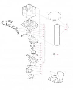 Dozownik kubków 300ml