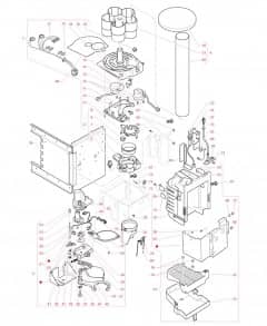 Podajnik kubków - wersja dual cup