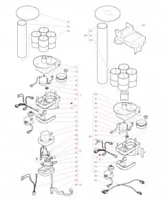 Podajnik małego kubka - wersja dual cup
