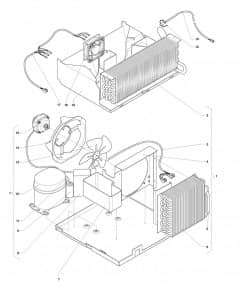 Układ chłodzący 60 Hz