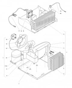 Układ chłodzący 50 Hz