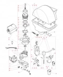 Młynek z regulowanym dozownikiem