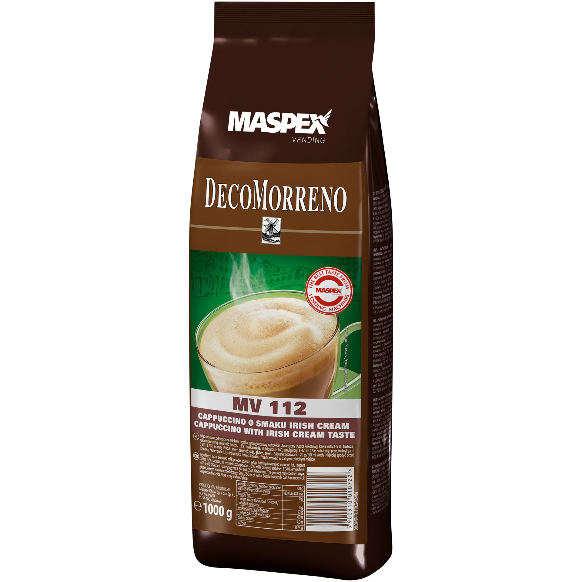 DECOMORRENO CAPUCCINO IRISH CREAM