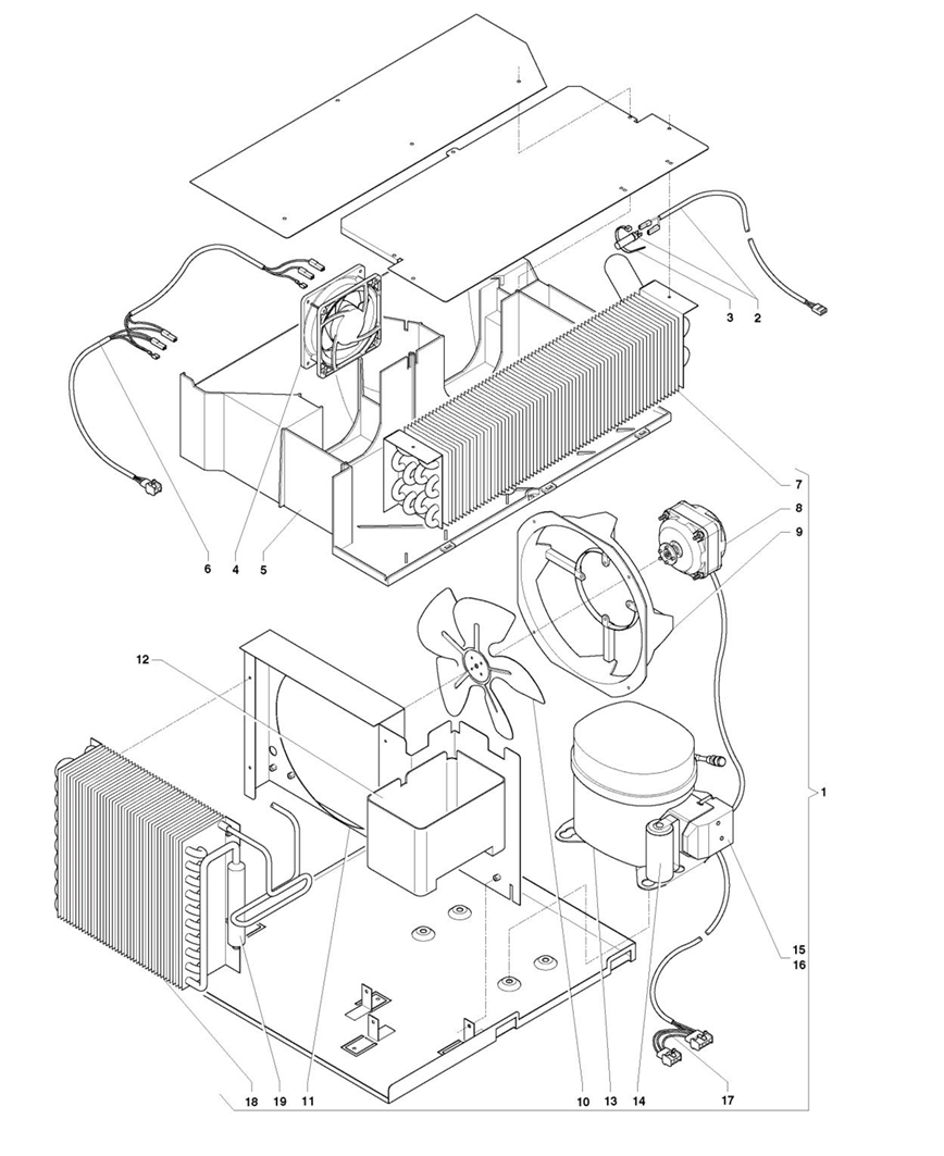Układ chłodzący nie posiada pliku tego schematu