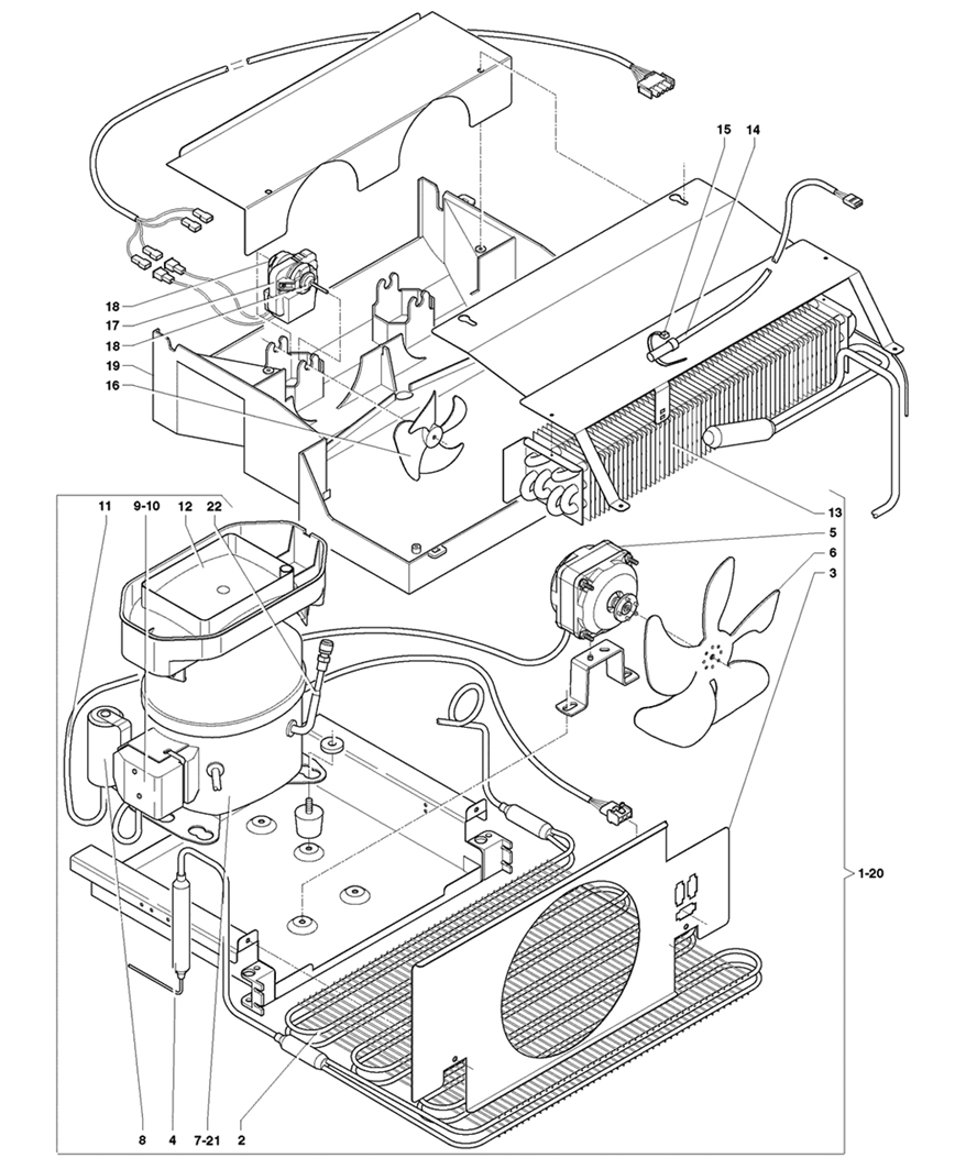 Układ chłodzący nie posiada pliku tego schematu