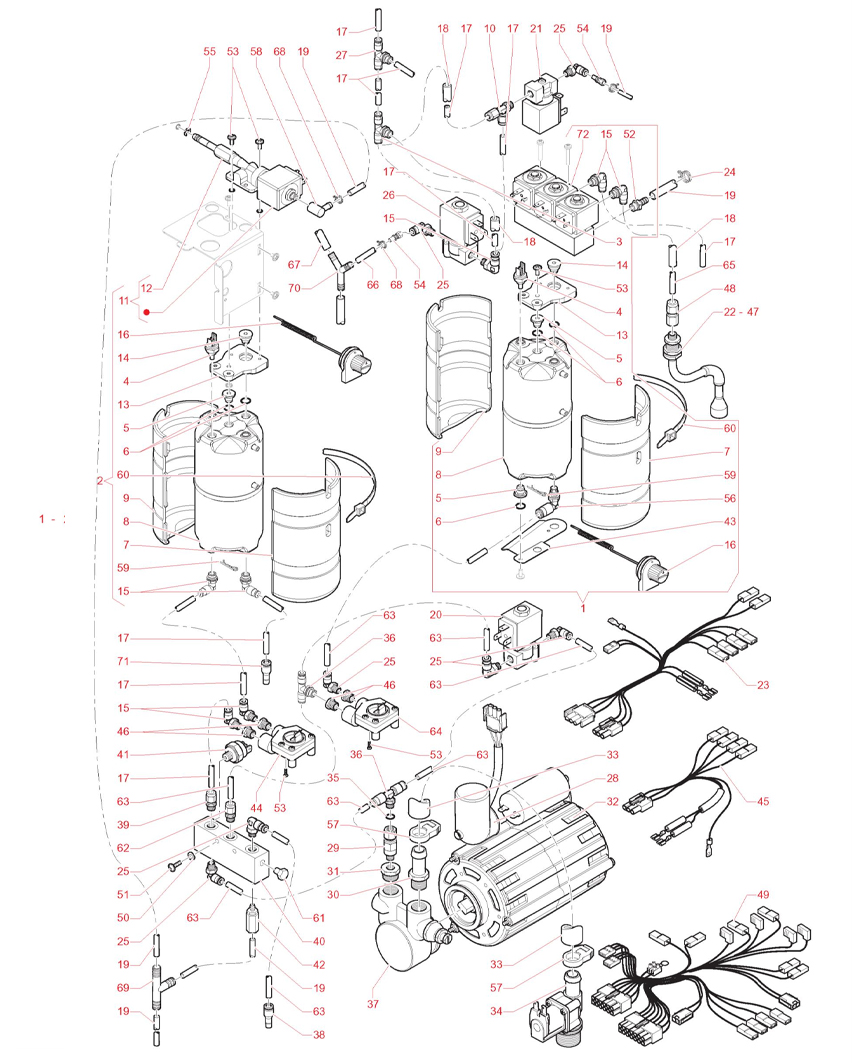 system hydrauliczny Instant nie posiada pliku tego schematu