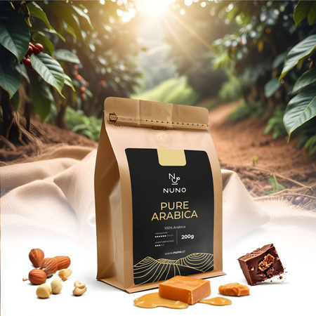KAWA ZIARNISTA NUNO PURE ARABICA 200G