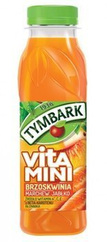 SOK TYMBARK VITAMINI BRZOSKWINIA - MARCHEW - JABŁKO 300ML X 12SZT.