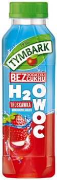 TYMBARK H2OWOC TRUSKAWKA - WINOGRONO - JABŁKO 400ML X 12SZT.