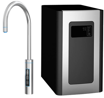 Podblatowy dystrybutor wody z wylewką