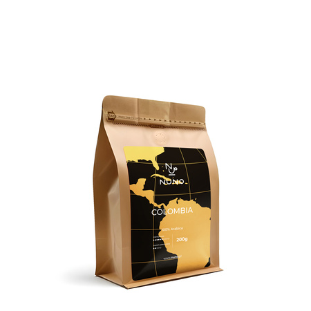 KAWA ZIARNISTA NUNO COLOMBIA 100% ARABIKA 200G