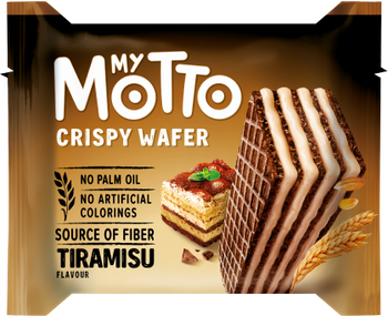 Wafelek Tiramisu My Motto 30g (opakowanie 20 sztuk)