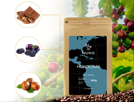 ZESTAW DEGUSTACYJNY KAW ŚWIEŻO PALONYCH 100% ARABIKA NUNO 6X200G