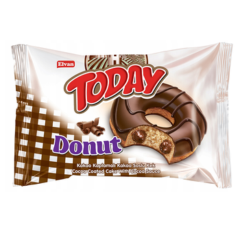 Today Donut Czekoladowy 50g (opakowanie 24 sztuki)