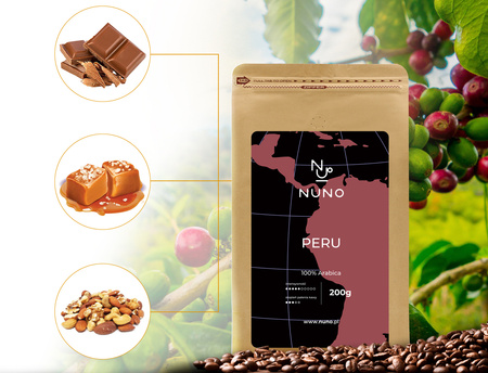 ZESTAW DEGUSTACYJNY KAW ŚWIEŻO PALONYCH 100% ARABIKA NUNO 3X200G