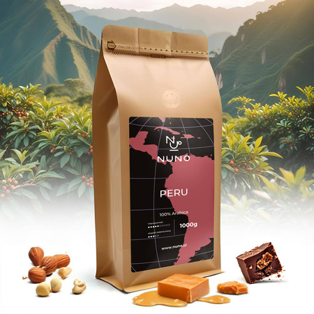 KAWA ZIARNISTA NUNO PERU 100% ARABIKA 1000G