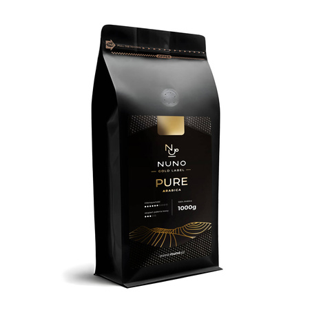 KAWA ZIARNISTA NUNO PURE ARABICA GOLD LABEL 1000G