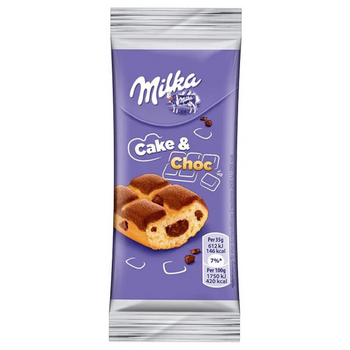 MILKA CIASTKO BISZKOPTOWE CAKE&CHOC 35g x 24 SZTUKI
