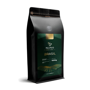 KAWA ZIARNISTA NUNO GOLD LABEL BRASIL 100% ARABIKA 1000G