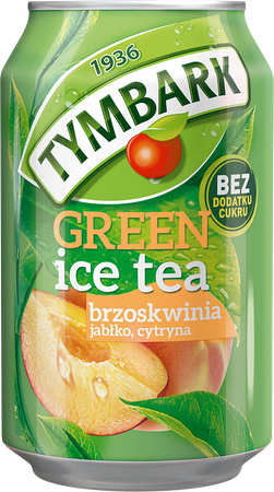 GREEN ICE TEA TYMBARK BRZOSKWINIA PUSZKA 330ML X 12SZT.