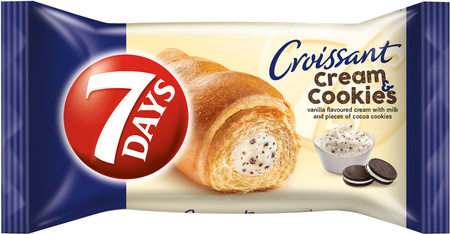 ROGALIK 7 DAYS WANILIOWY Z CIASTKAMI 30 SZTUK
