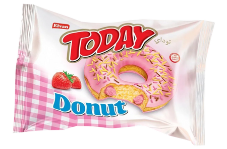 Today Donut strawbery 50 g x 24 szt.