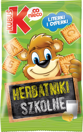KUBUŚ HERBATNIKI SZKOLNE 30G X 22SZT.