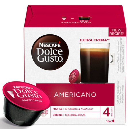 NESCAFE DOLCE GUSTO Americano Kawa w kapsułkach 16 szt.