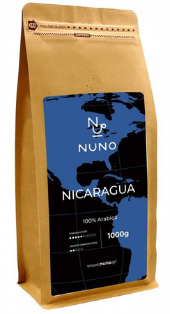 KAWA ZIARNISTA NUNO NICARAGUA 100% ARABICA 6 KG
