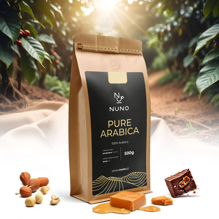 KAWA ZIARNISTA NUNO PURE ARABICA 500G