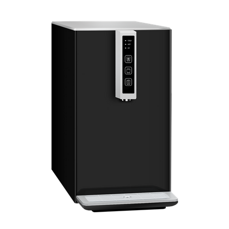 DYSTRYBUTOR GORĄCEJ ZIMNEJ WODY M105 CZARNY - WOLNOSTOJĄCY