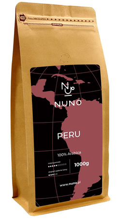 KAWA ZIARNISTA NUNO PERU 100% ARABIKA 6 KG