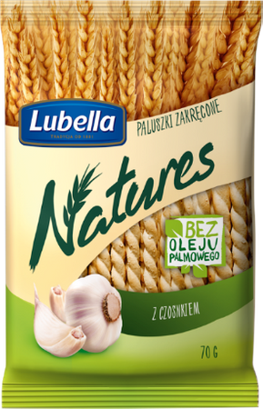 PALUSZKI LUBELLA NATURES Z CZOSNKIEM 70G X 20SZT.