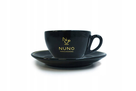 ZESTAW PREZENTOWY NUNO GOLD 4X KAWA ZIARNISTA ŚWIEŻO PALONA FILIŻANKA 200ML