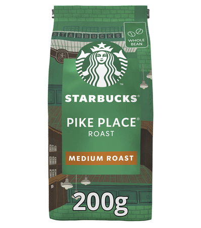 Starbucks Pike Place Roast Kawa ziarnista 200 g