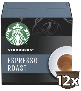 Nescafé Dolce Gusto Starbucks Espresso Roast Kawa w kapsułkach 66 g (12 x 5,5 g)