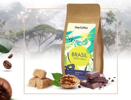 KAWA ZIARNISTA CIAO COFFEE BRASIL 100% ARABIKA 1000G