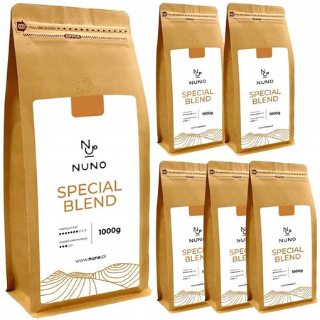 Kawa ziarnista NUNO Special Blend 6kg ŚWIEŻA 72H