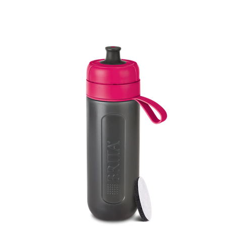 BRITA butelka z filtrem fill&go Active różowa + filtr Microdisc
