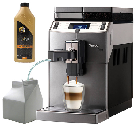 SAECO LIRIKA One Touch Cappuccino +ODKAMIENIACZ 1L