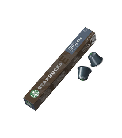Starbucks Espresso Roast Kawa w kapsułkach 57 g (10 sztuk)