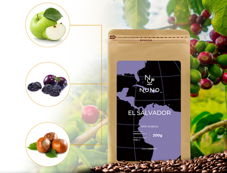 ZESTAW DEGUSTACYJNY KAW ŚWIEŻO PALONYCH 100% ARABIKA NUNO 6X200G