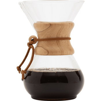 Mielenie kawy. Poziom zmielenia: chemex