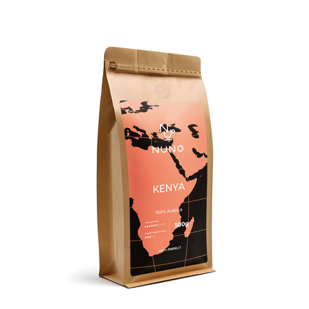 KAWA ZIARNISTA NUNO KENIA 500G ŚWIEŻA 72H OD WYPALENIA