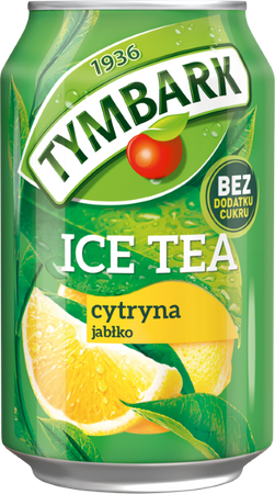 GREEN ICE TEA TYMBARK CYTRYNA PUSZKA 330ML X 12SZT.