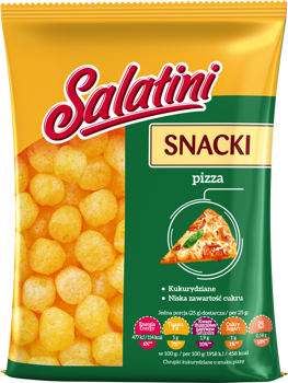 SNACKI KUKURYDZIANE PIZZA SALATINI 25G X 16SZT.