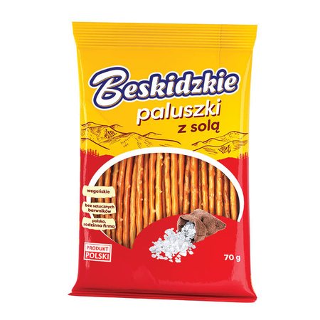 PALUSZKI BESKIDZKIE Z SOLĄ 70G - 45 SZT.