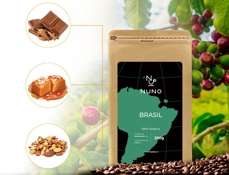 ZESTAW DEGUSTACYJNY KAW ŚWIEŻO PALONYCH 100% ARABIKA NUNO 6X200G