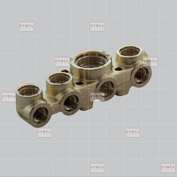MONOBLOC BRASS 4 ELECTROVALVES